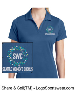 SWC Embroidered Fitted Polo Design Zoom
